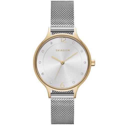 Image of Anita forgyldt quartz Dame ur fra Skagen, SKW2340